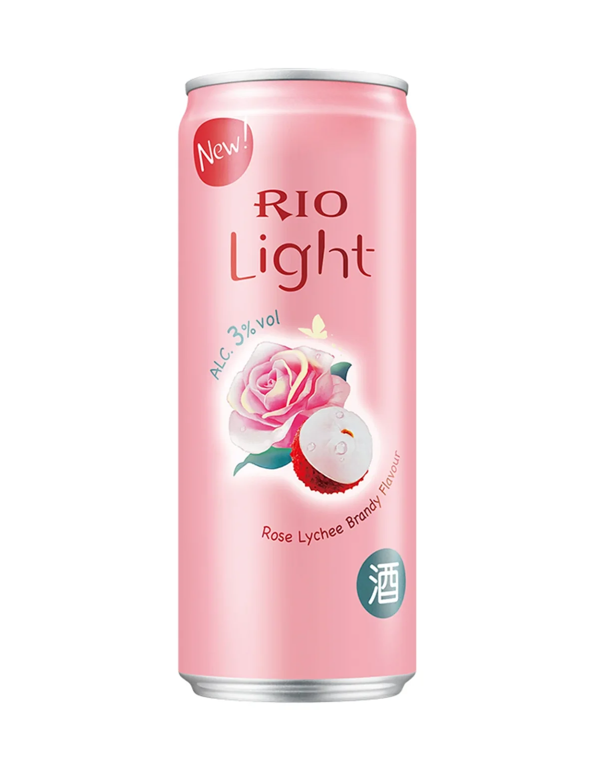 Bebida Rio BEBIDA RIO LATA SABOR A ROSA Y LYCHEE 330ML - Hallyu Store